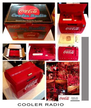 Radio Cassette Cooler de Coca Cola nuevo y original de colección
