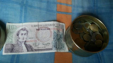 Billete Y Monedas Antiguas