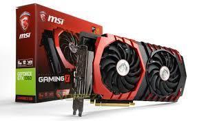 MSI Geforce GTX 1060 6gb Gaming x dual fan COMO NUEVA, 6 MESES DE USO!!