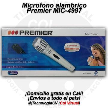 Microfono alambrico Premier MIC4997 1228M0V.P10 R0206