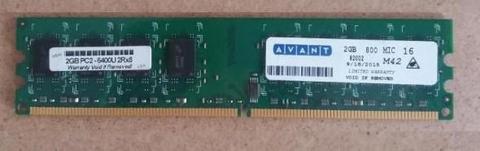 MEMORIA RAM DDR2 DE 2GB PC ECONOMICO