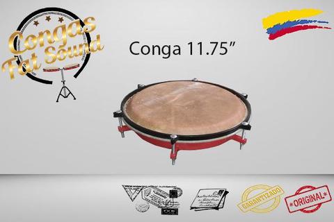 Conga compacta Cuero tradicional sin base Nueva!