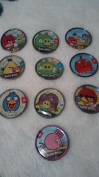 Tazos metal rappers de angry birds de yogo yogo