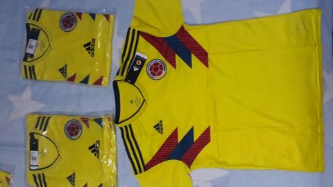 CAMISAS SELECCIÓN COLOMBIA DOCENA $324.000