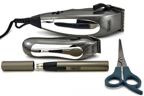 Combo Maquina Wahl Deluxe Groom Pro