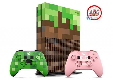 Xbox One S 1tb Edicion Minecraft 2 Controles ! Promocion !