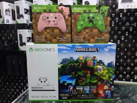 Xbox one s edicion minecraft gamepass 3 meses