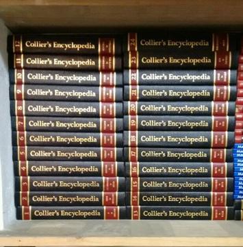 Enciclopedia Collier's 24 tomos colección de lujo