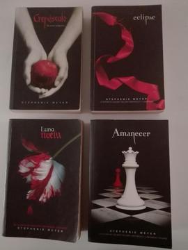 4 Libros Saga Crepusculo Best Sellers