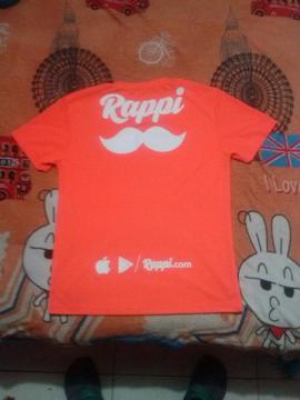 Camisetas Rappi Nuevas
