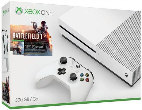 Xbox One S Battlefield 1 Paquete de 500 GB 4k