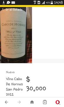 Vino San Pedro Cabo de Horno 2000 Y 2009