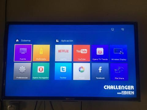 Televisor Challenger de 32 pulgadas HD SMART TV