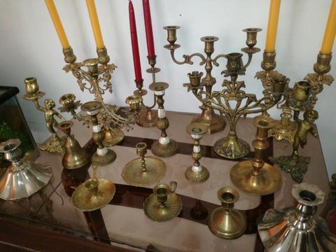 Candelabro en Bronce