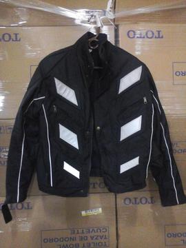 CHAQUETA PARA MOTO COLOR AZUL TALLA L