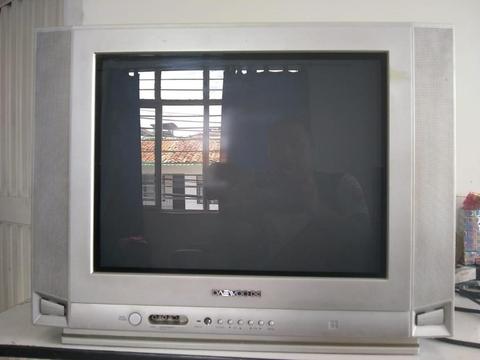 tv 21 pantalla plana control remoto daewood dc