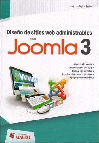 Libro original y nuevo Diseño De Sitios Web Administrables Con Joomla 3