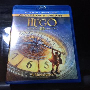 HUGO Blu Ray 3D BLU RAY DVD Edición Limitada 3D ORIGINAL