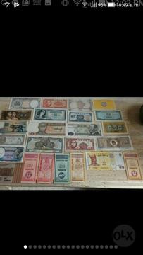 Colección Billetes de Todo El Mundo