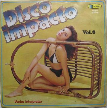Disco Impacto Vol 8 1987 LP Vinilo Acetato