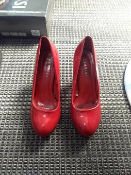 Tacones Carrini Rojos