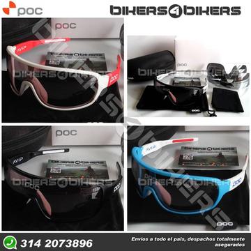 Lentes Ciclismo gafas ciclismo gafas mtb lentes intercambiables POC Do Blade con 2 y 4 lentes