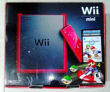 Consola Nintendo Wii Mini Roja