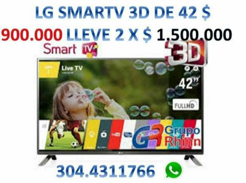 Tv Lg Smartv 3d Fullhd Nuevos de 42