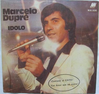 Idolo Marcelo Dupre 1984 LP Vinilo Acetato