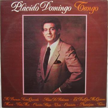 Tango Placido Domingo 1981 LP Vinilo Acetato