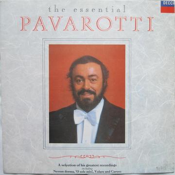 The Essential Pavarotti 1990 LP Vinilo Acetato