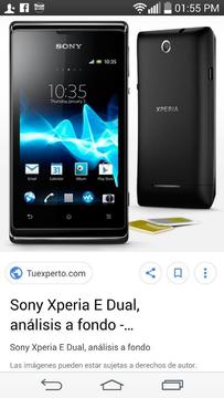 Vendo Sony Xperia E