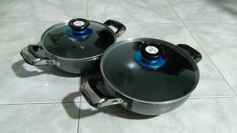 Duo de Calderos Wok Premium