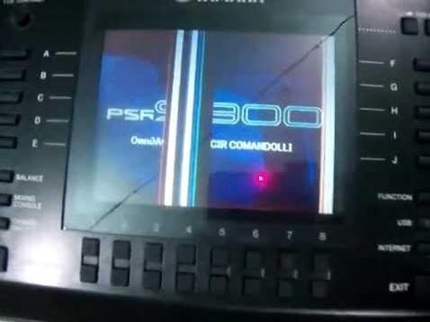 Pantalla Accesorio LCD Yamaha PSR3000 / PSRS900