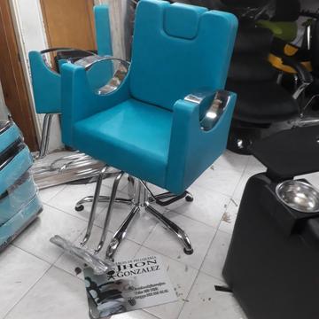 sillas de corte y cepillado,barberia,reclinables venta de fabrica,peluqueria