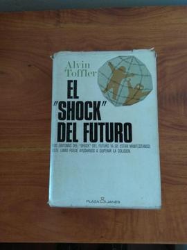 LIBRO EL SHOCK DEL FUTURO, Alvin Toffler, EDITORIAL PLAZA JANES, EXCELENTE ESTADO