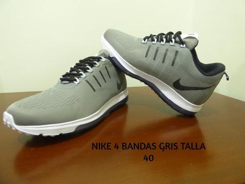 Nike 4 Bandas Gris