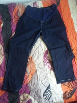 Pantalon Jean azul DAMA talla 12 USADO