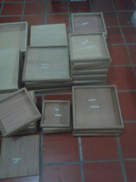 Lote de Marcos en Madera