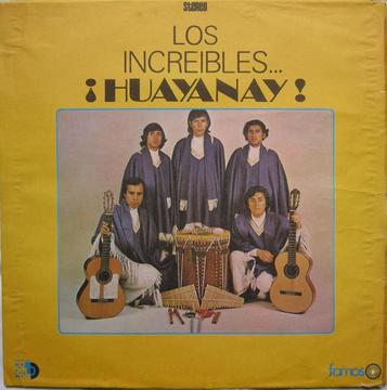 Los Increibles Huayanay! 1974 LP Vinilo Acetato
