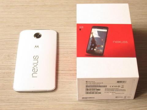 Motorola Nexus 6 Blanco De 64 Como Nuevo