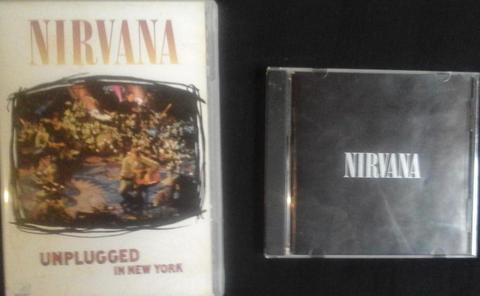 Nirvana MTV Unplugged DVD y Black Album Cd
