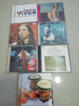 Vendo Cd Musicales Originales