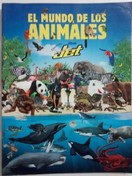 Album Jet El Mundo de Los Animales Y Animales Prehistoricos, y Album nuevo de Vive la Aventura Colombia