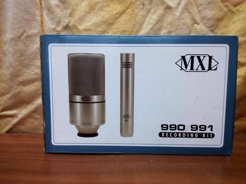 Microfonos Condensador Mxl 990 Y 991