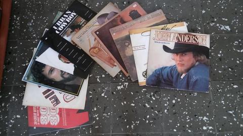 Se venden discos de acetato perfecto estado musica Country