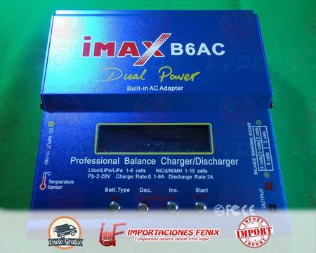 Cargador Balanceador Batería Liión Polímero Imaxb6ac