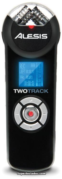 ALESIS TwoTrack grabadora digital con micrófonos de condensador gangazoooo