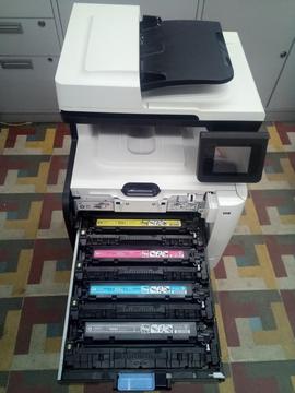 Gangazo Impresora Multifunsional Hp Laserjer Pro color 400