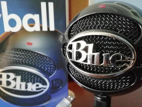 Vendo Genial microfono de condensador USB Blue SnowBall Negro